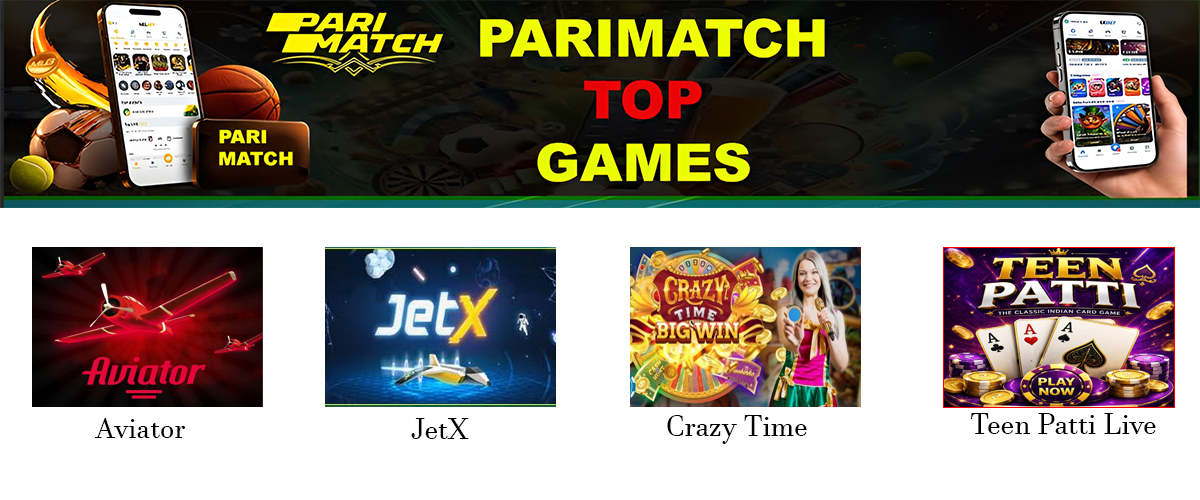 Parimatch Top Games